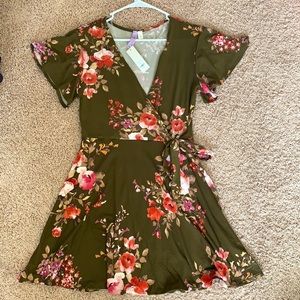 Ayla fit and flare dress
